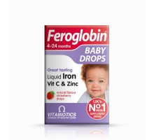 Feroglobin Baby капли для малышей для гемоглобина 30 мл Vitabiotics